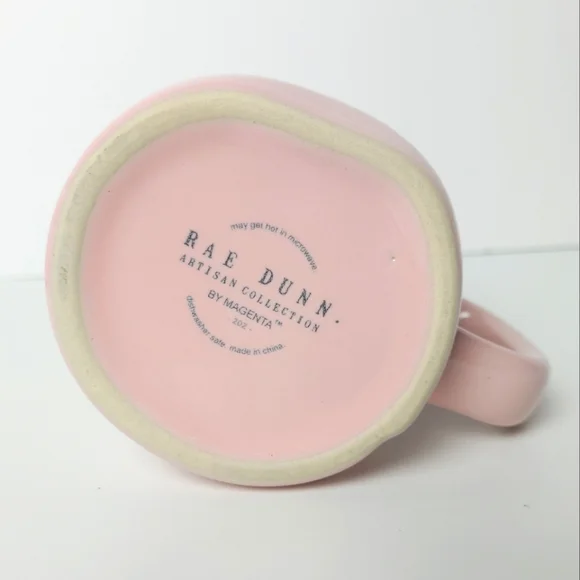 Rae Dunn True Love Pink Coffee Mug - Picture 5 of 5